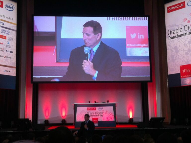 Salon E-Commerce : Intervention de Mark Hurd, CEO d'Oracle Corporation