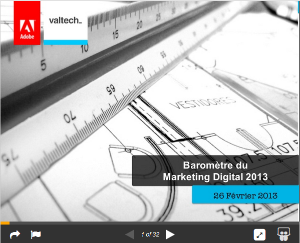 Baromètre du marketing digital 2013