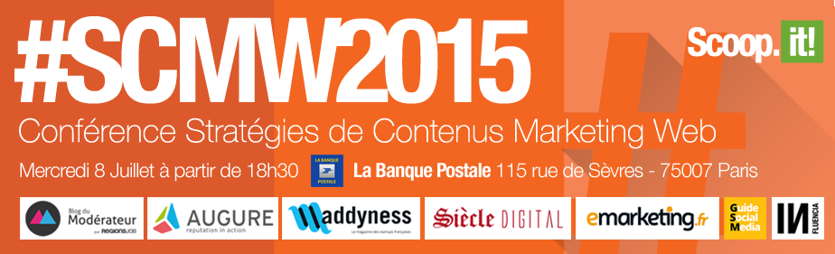 Retour sur la Conférence Stratégies de Contenus Marketing Web 2015