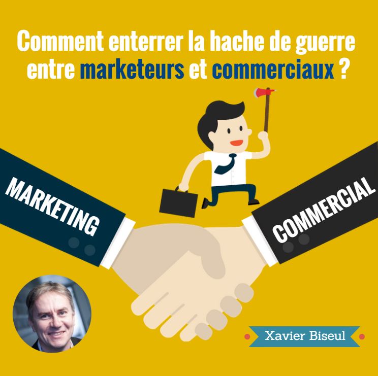 Comment enterrer la hache de guerre entre marketeurs et commerciaux ?