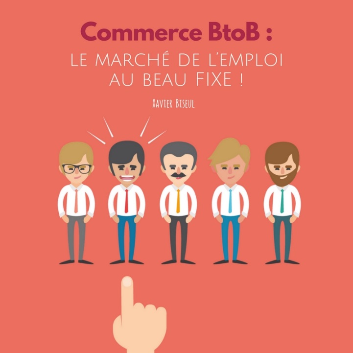 Marché de l’emploi du commerce BtoB : le beau fixe !